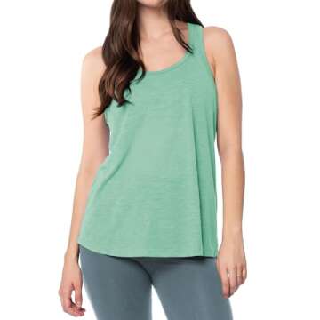 Stylish Women's 5 Pack Racer Back Active Tanks