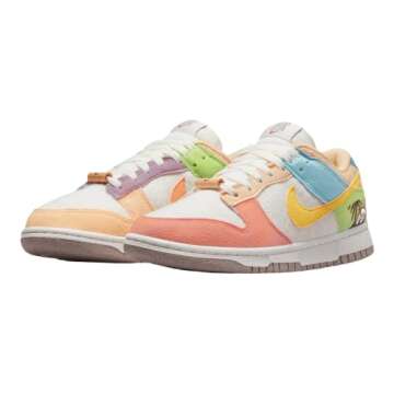 Nike Women's Dunk Low SE Sneakers Sail/Sanded Gold