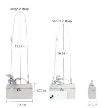 Stylish Small Crossbody Bag for Women - Durable Vegan Leather