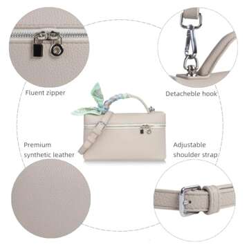 Stylish Small Crossbody Bag for Women - Durable Vegan Leather