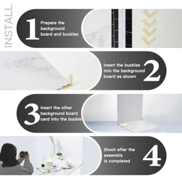 2-Sided Photo Backdrop Boards for Stunning Photography