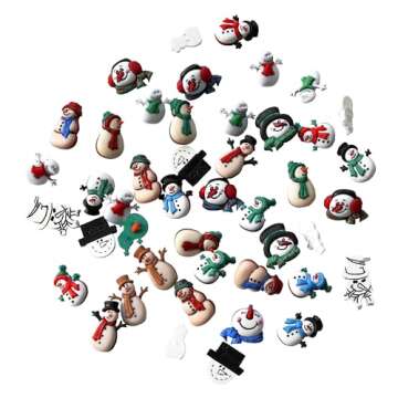 Buttons Galore & More Snowmen 50 Piece Assortments of Novelty Buttons for Sewing and Crafts