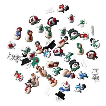 Buttons Galore & More Snowmen 50 Piece Assortments of Novelty Buttons for Sewing and Crafts