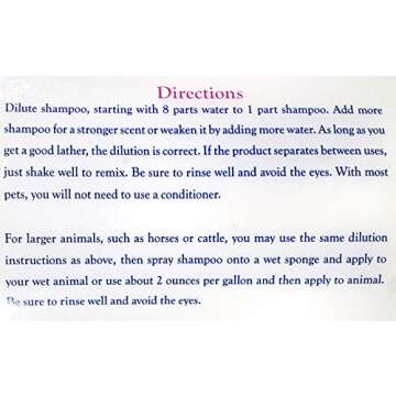 Minksheen Dog Grooming Shampoo and Conditioner, Concentrated 16 oz, Makes up to one Gallon Ready to use Shampoo, Natural Itch Relief for Pets, PH Balanced, Works Like a Cedar Bed, Made in USA