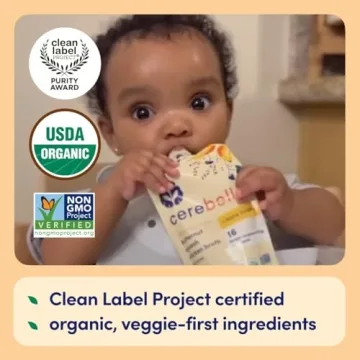 Cerebelly Organic Sweet Potato Chicken Pouches for Babies