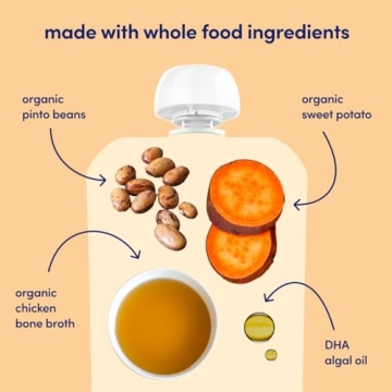 Cerebelly Organic Sweet Potato Chicken Pouches for Babies