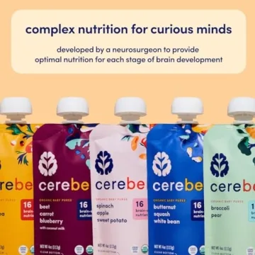 Cerebelly Organic Sweet Potato Chicken Pouches for Babies