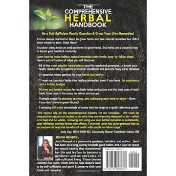 The Comprehensive Herbal Handbook: Home Guide to Growing and Using Herbs