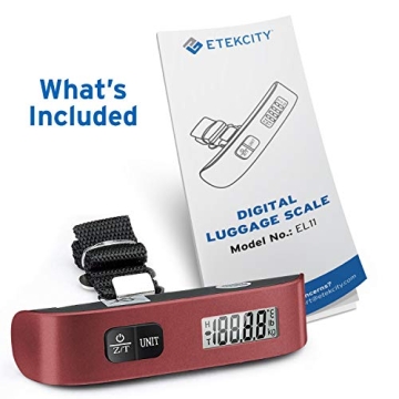 Etekcity Digital Luggage Scale with Temperature Sensor