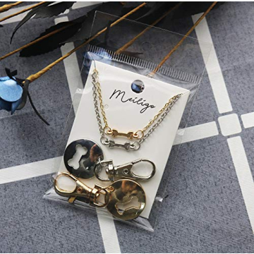 Meiligo Friendship Dog Bone Necklace Key Chain Set