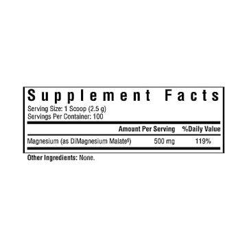 Seeking Health Magnesium Malate Powder for Energy & Muscle Health