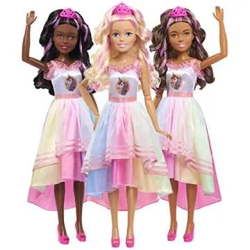 Enchanting Barbie Unicorn Party Doll for Kids