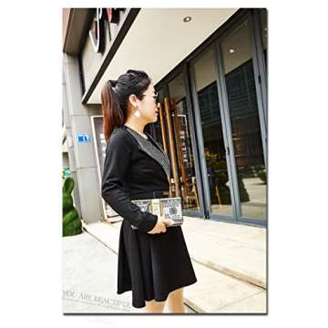 Luxury Crystal Money Evening Bag for Women - Sparkling Fashion