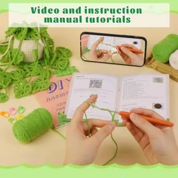 Kogyxe Beginners Crochet Kit with Step-by-Step Tutorials