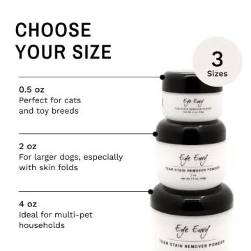 Eye Envy Tear Stain Remover Powder for Pet Eye Care