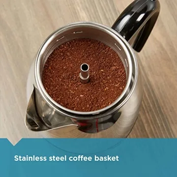 Farberware Electric Coffee Percolator 4 Cup for Hot Coffee