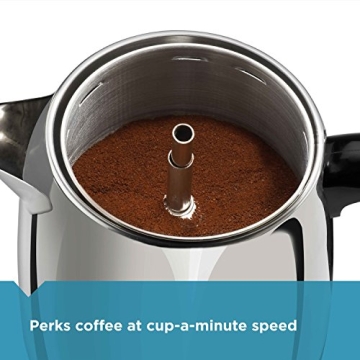 Farberware Electric Coffee Percolator 4 Cup for Hot Coffee