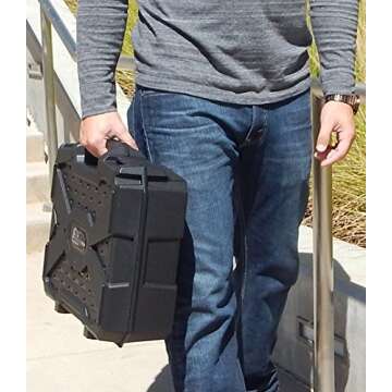 Casematix USB Microphone Hard Case Compatible with HyperX QuadCast, Blue Yeti X Computer Mic, Razer Seiren X, Samson G-Track Pro and Other Recording/Gaming Accessories