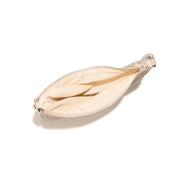 YUWITA Rhinestone Evening Purse for Women - Gold Elegance