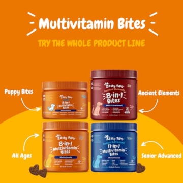 Zesty Paws Dog Multivitamin Treats for Joint & Immune Support