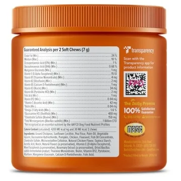 Zesty Paws Dog Multivitamin Treats for Joint & Immune Support