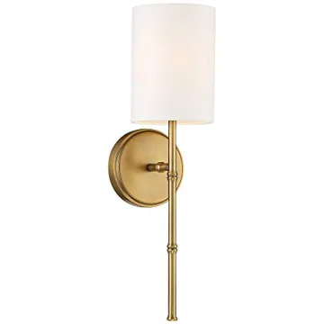 Modern Regency Hill Brass Wall Lamp for Elegant Spaces