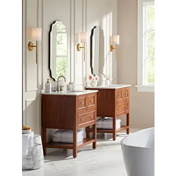 Modern Regency Hill Brass Wall Lamp for Elegant Spaces