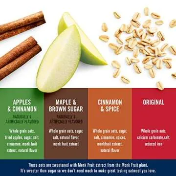 Quaker Instant Oatmeal, Lower Sugar, 4 Flavor Variety Pack, Individual Packets, 48 Count