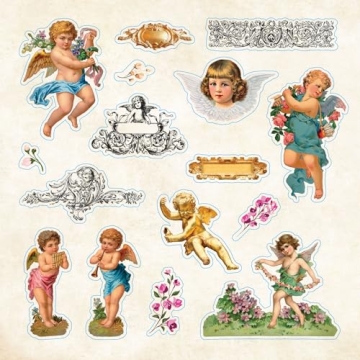 Bibliophilia Ephemera Sticker Book with 780 Stickers