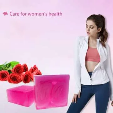 Yoni Soap Bars PCS Of 2, Ph Balance for Women Yoni Wash Vaginial Deodorants, Organic , Handmade Vagina Soap Natural Feminine Wash, Vaginal Care Soap with Bubble Net 3.53 oz