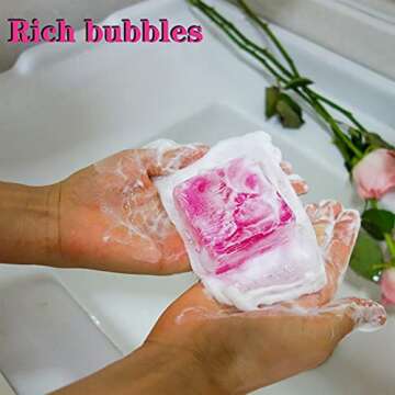 Yoni Soap Bars PCS Of 2, Ph Balance for Women Yoni Wash Vaginial Deodorants, Organic , Handmade Vagina Soap Natural Feminine Wash, Vaginal Care Soap with Bubble Net 3.53 oz