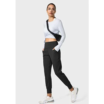 G Gradual Women's High Waisted Joggers with Pockets