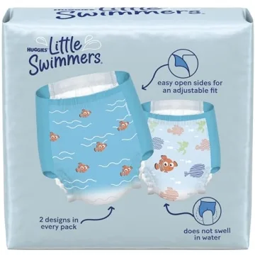 Huggies Little Swimmers Swim Diapers, Size 5-6, 17 Ct