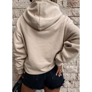 SHEWIN Women's Cozy Oversized Fleece Hoodie - Fashion 2024