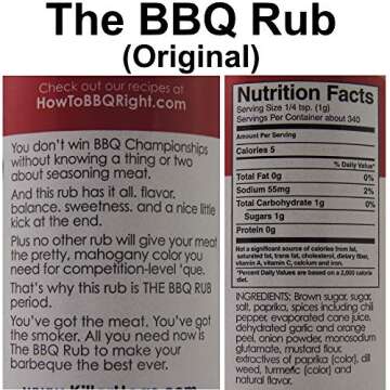 Killer Hogs BBQ Rub Bundle - The BBQ Rub (Original) - AP Rub