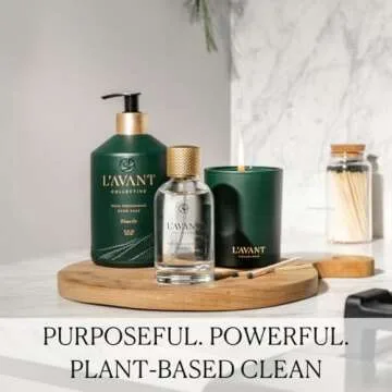 L'AVANT Green Candle | Winter Fir Scent | Non-Toxic Gift