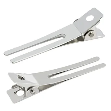 Double Prong Curl Clips - 50 Pcs for Hair Styling