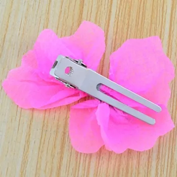 Double Prong Curl Clips - 50 Pcs for Hair Styling