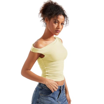 SUUKSESS Women Off Shoulder Top for Stylish Summers