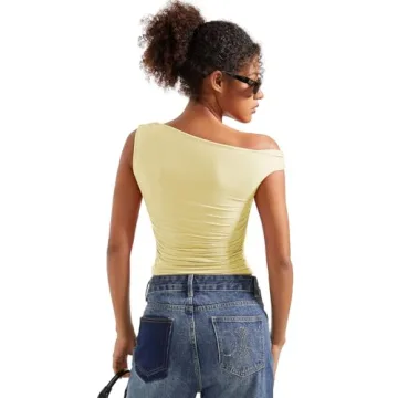 SUUKSESS Women Off Shoulder Top for Stylish Summers