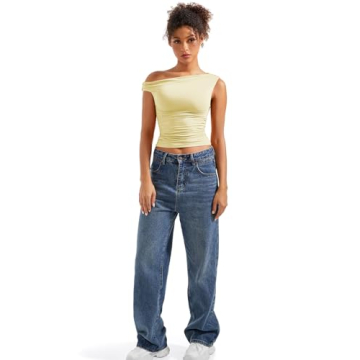 SUUKSESS Women Off Shoulder Top for Stylish Summers