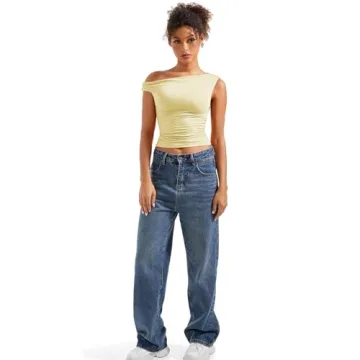 SUUKSESS Women Off Shoulder Top for Stylish Summers