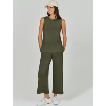 ANRABESS Women's Stylish Summer Two Piece Outfits