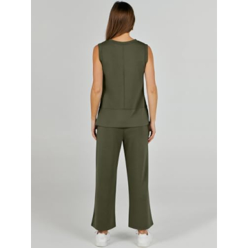 ANRABESS Women's Stylish Summer Two Piece Outfits