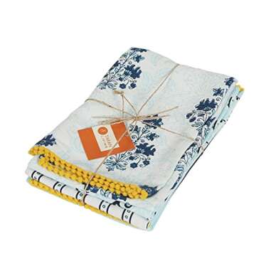 Stylish Cotton Dish Towels Set of 4 for Any Occasion
