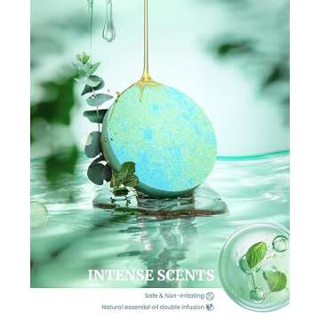 Eucalyptus Shower Steamers for Aromatherapy Relaxation