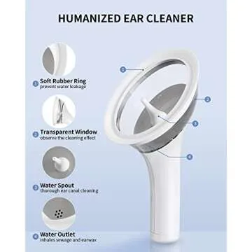 KAUGIC Electric Ear Wax Removal Kit with 4 Modes