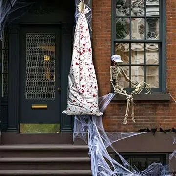 Halloween Scary Bloody Bags for Indoor Outdoor Decor