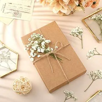 100 Pcs Dried Babys Breath for Wedding Crafts & Decor