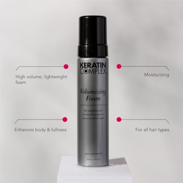 Keratin Complex Volumizing Foam for Fine Hair